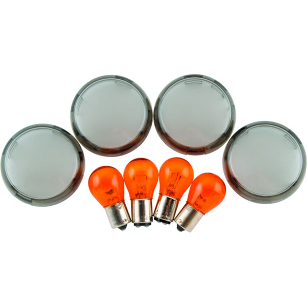 BIKER'S CHOICE TURN SIGNAL SMK LENS/AMBER HARLEY 482543