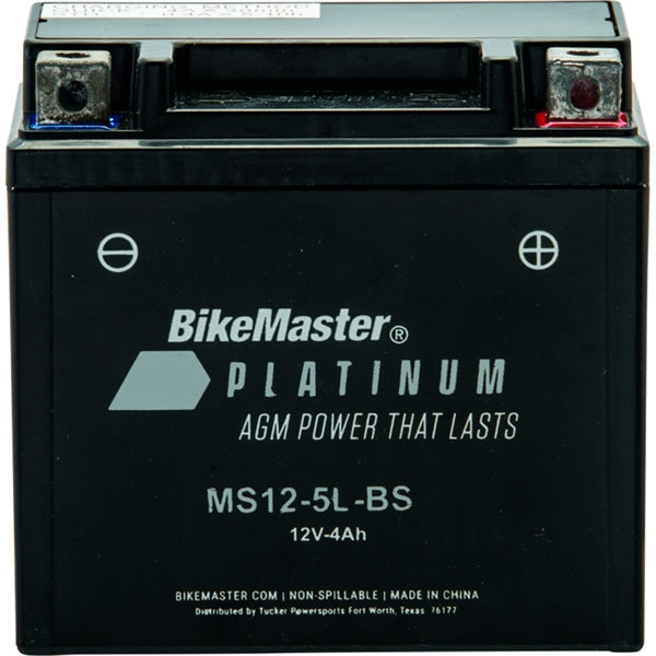 BIKEMASTER MS12-5L-BS AGM BATTERY 780737