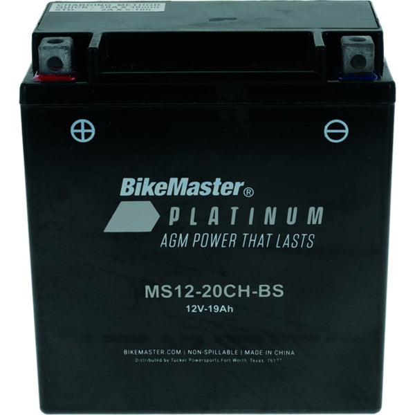 BIKEMASTER MS12-20CH-BS AGM BATTERY 780773