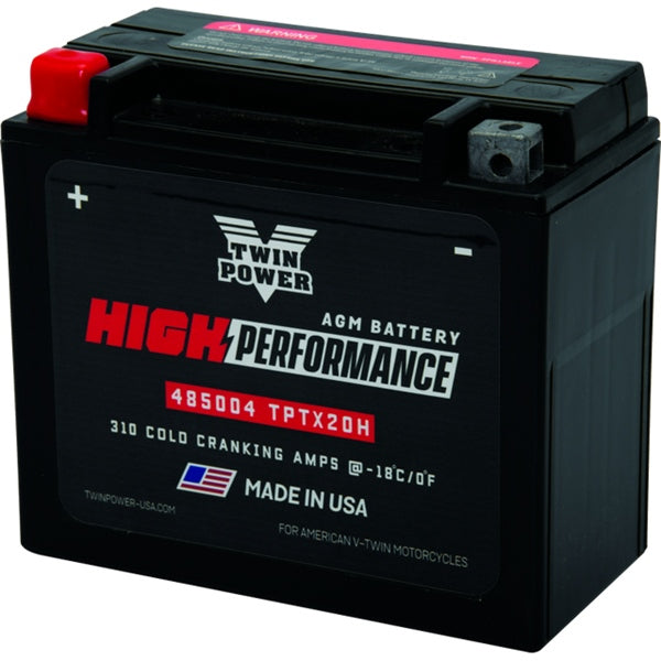 TWINPOWER YTX-20H HIGH PERFORMANCE BATTERY 485004