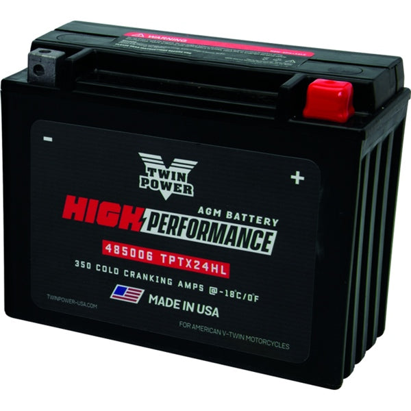 TWINPOWER YTX-24HL HIGH PERFORMANCE BATTERY 485006