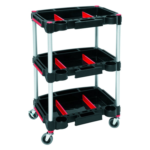 BIKEMASTER TOOL CART MULTI PURPOSE BK/RD 152189