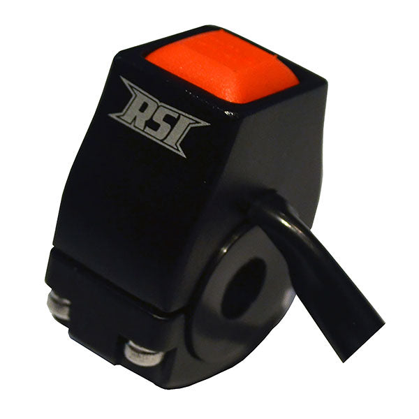 RSI UNIVERSAL BILLET PUSH BUTTON KILL SWITCH KS-1-BLACK