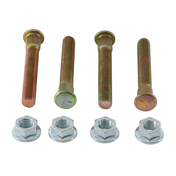 ALL BALLS WHEEL STUD AND NUT KIT FRONT 85-1120