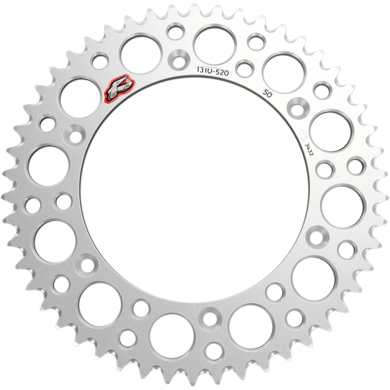 RENTHAL RENTHAL SPROCKET 131U-520-50 SILVER 131U-520-50GBSI