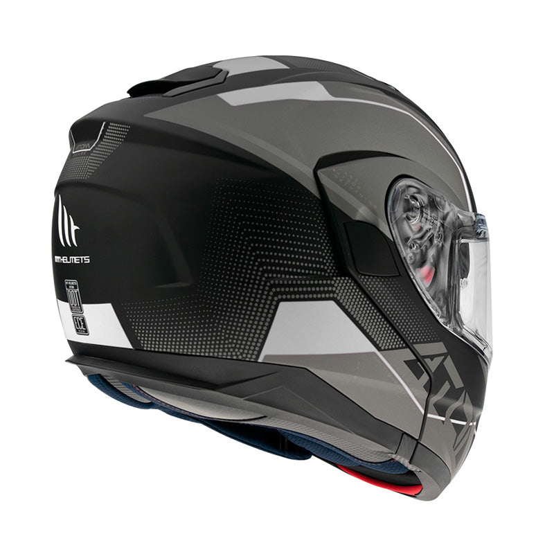 MT HELMETS ATOM SV QUARK GRAY L IT-025-696