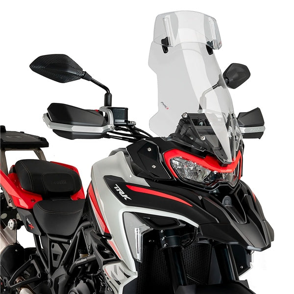 PUIG WINDSHIELD TOURING W/VISOR CLR 21800W