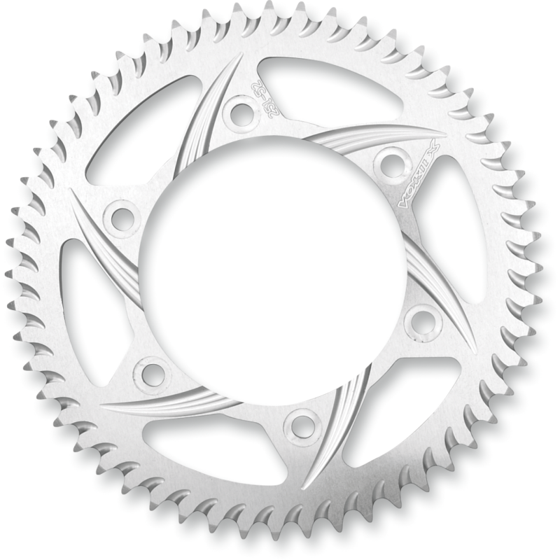 VORTEX ALUMINUM SPROCKET - SILVER - REAR - 43 TOOTH 528A-43
