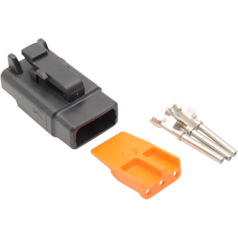 NAMZ DEUTSCH 3 PIN W/TERM/WEDGE MDP-3B