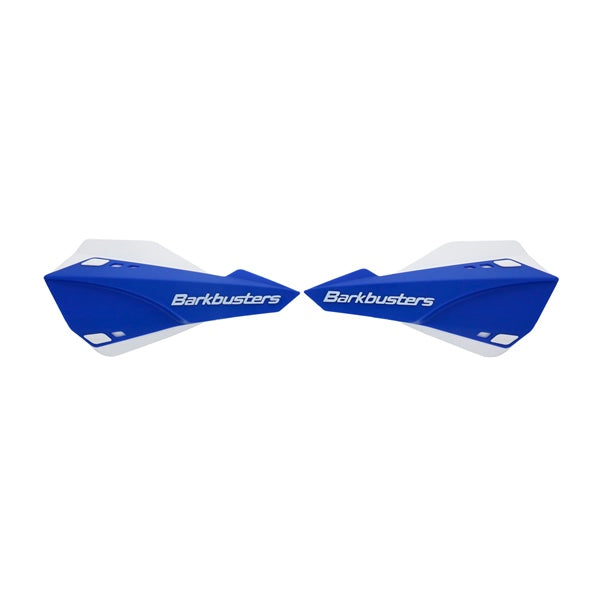 BARKBUSTERS HANDGUARD SABRE W/DEFLECTOR BL/WH SAB-1BU-WH