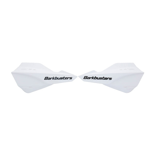 BARKBUSTERS HANDGUARD SABRE W/DEFLECTOR WH/WH SAB-1WH-WH