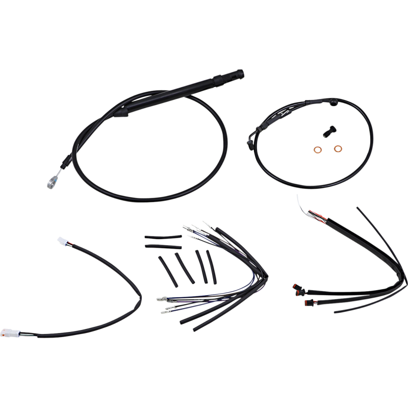 BURLY BRAND CONTROL KIT - 14" GORILLA HANDLEBARS - BLACK B30-1240