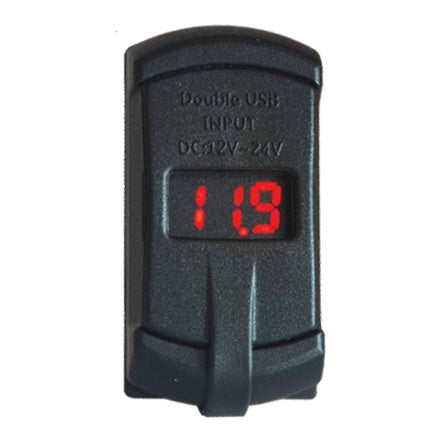 WSM DASHBOARD USB CHARGER 35X20MM WSM 020-250