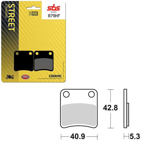 SBS ATV/UTV CERAMIC BRAKE PAD 6190879100