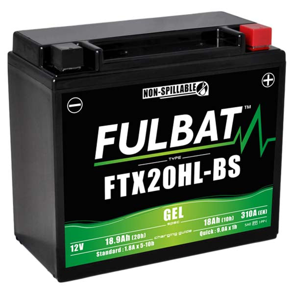 FULBAT MAINTENANCE FREE BATTERY FTX20HL-BS 550614