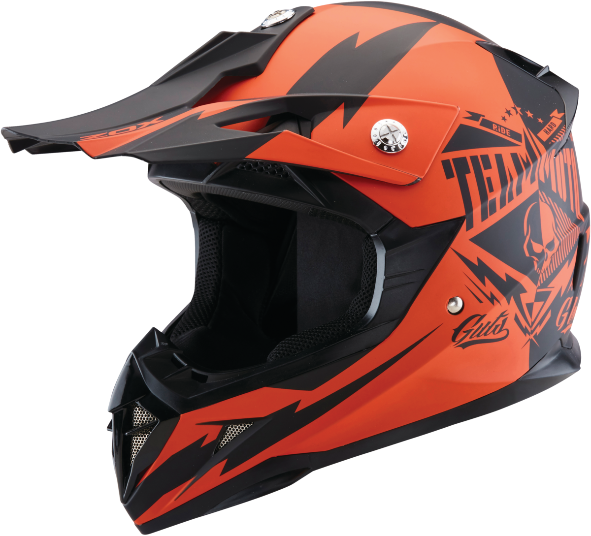 ZOX PULSE JR GLORY MATTE ORANGE S YM-211