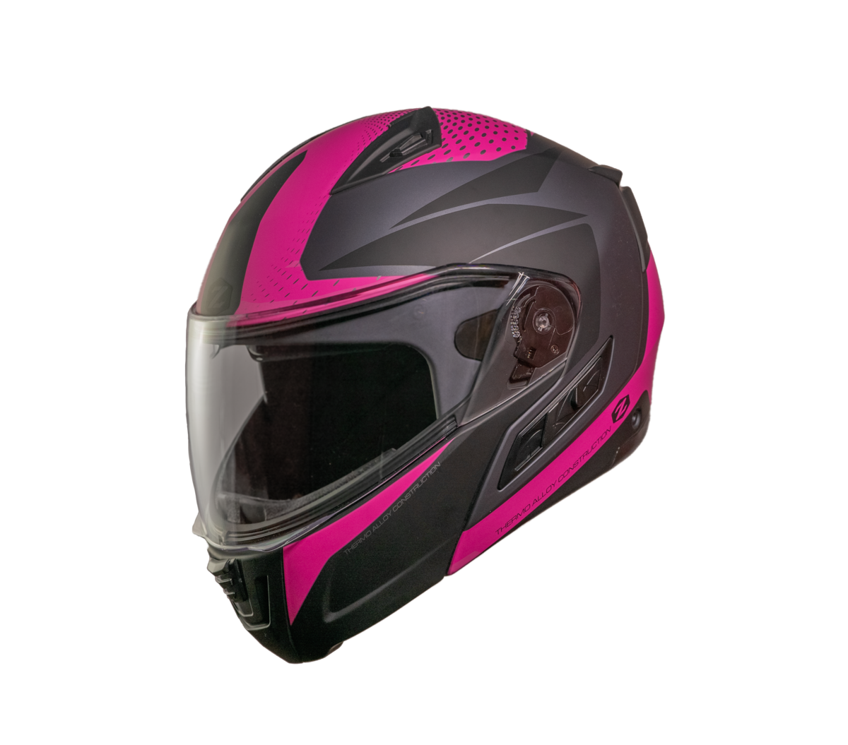 ZOX CONDOR PARKWAY MATTE BLK/PINK XS ST-11122