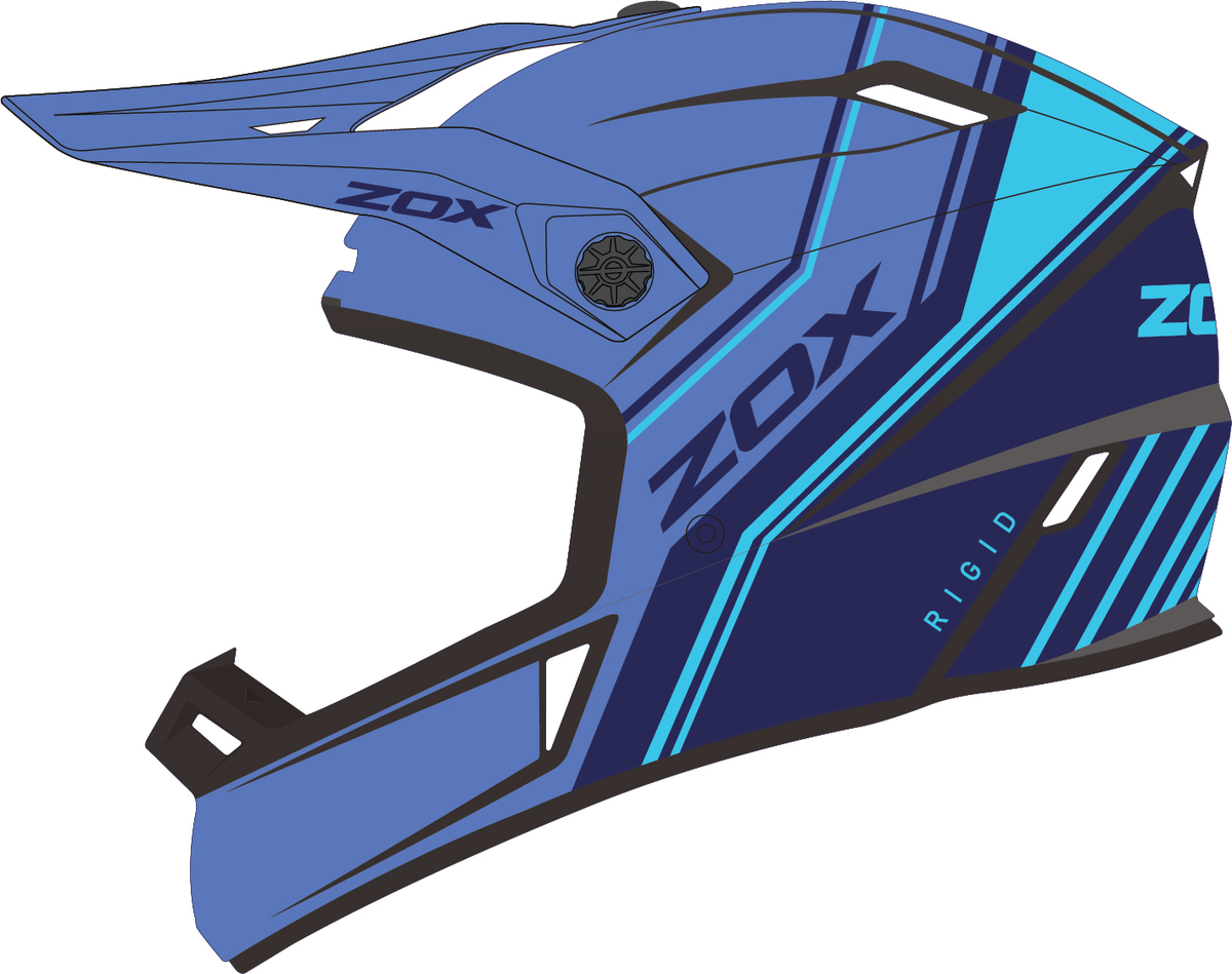 ZOX RAGE RIGID BLU/SKY BLU M ST-1592