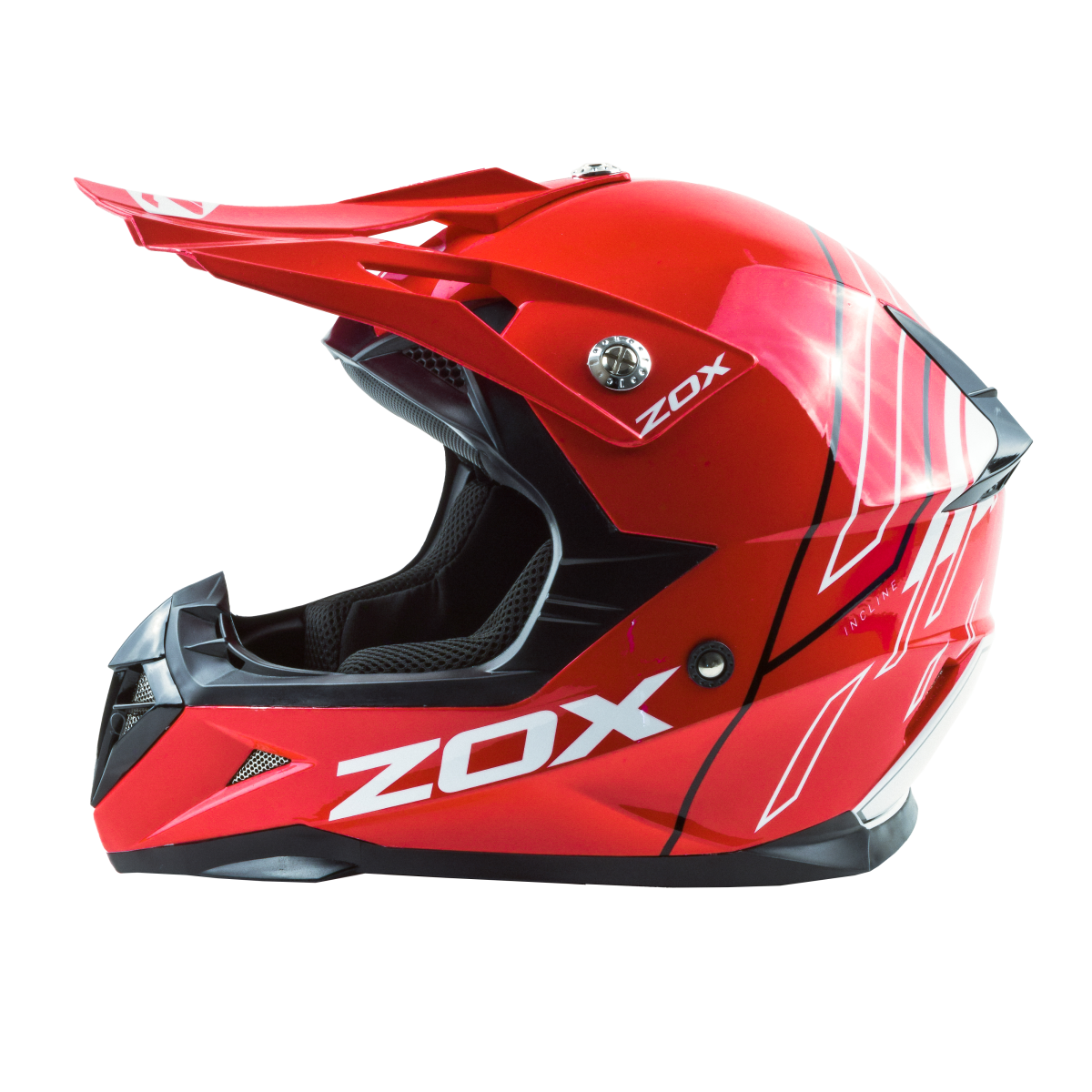 ZOX PULSE JR INCLINE RED/WHT/BLK M YM-211