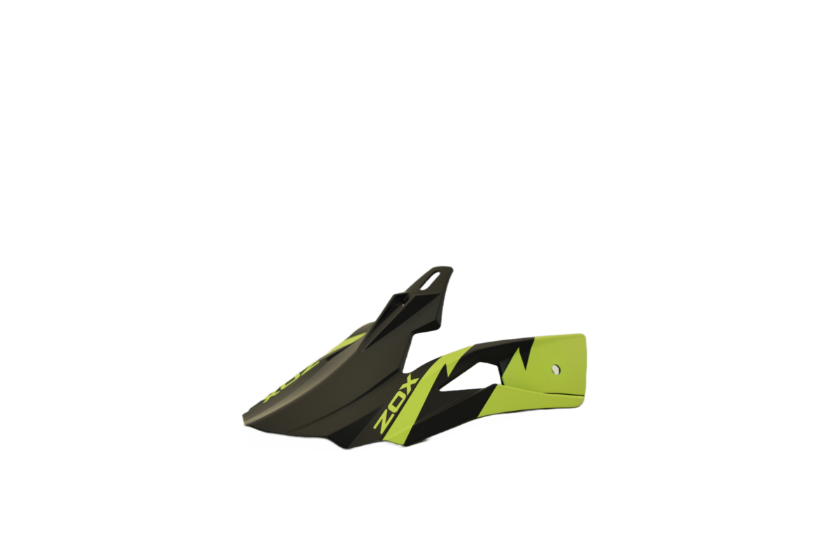 ZOX PULSE JR VISOR GLORY MATTE HI-VIZ YEL
