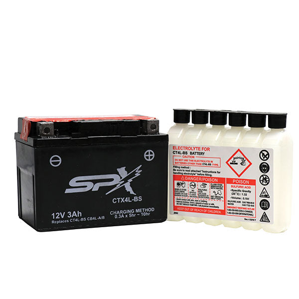 SPX HIGH PERFORMANCE BATTERY & ACID CTX4L-BS CTX4L-BS