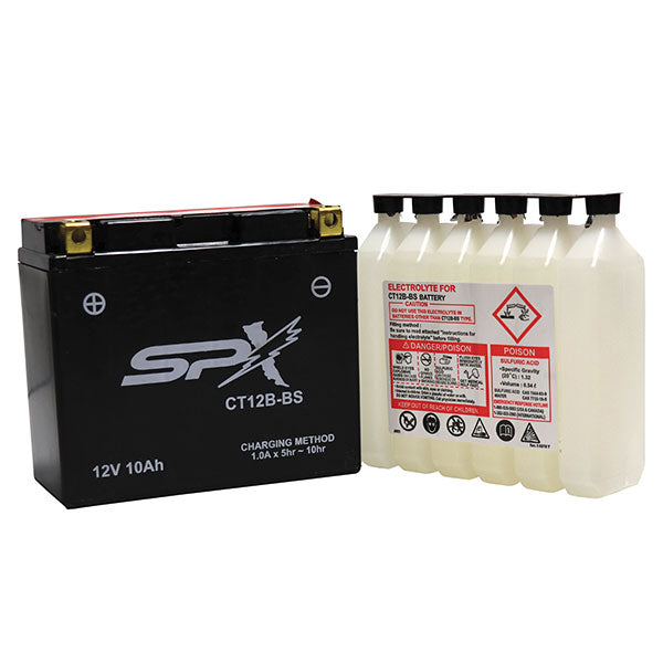 SPX HIGH PERFORMANCE BATTERY & ACID CT12B-BS CT12B-BS