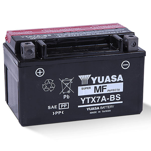 YUASA AGM BATTERY YTX7A-BS YUAM32X7A