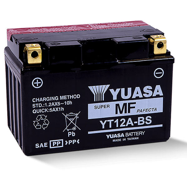 YUASA AGM BATTERY YT12A-BS YUAM32ABS