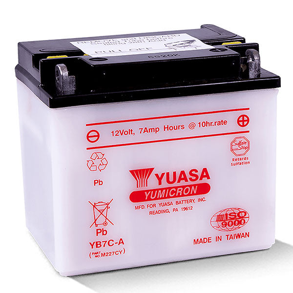 YUASA YUMICRON HIGH PERFORMANCE BATTERY YB7C-A YUAM227CY