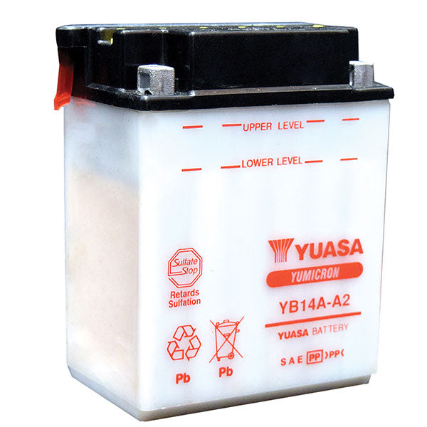 YUASA YUMICRON HIGH PERFORMANCE BATTERY YB14A-A2 YUAM2214A