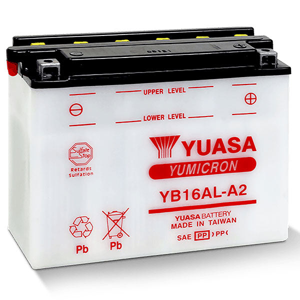 YUASA YUMICRON HIGH PERFORMANCE BATTERY YB16AL-A2 YUAM22162