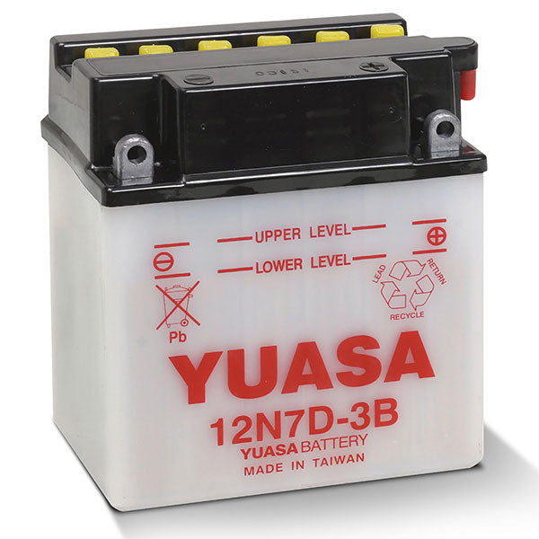 YUASA CONVENTIONAL BATTERY 12N7D-3B YUAM227DB