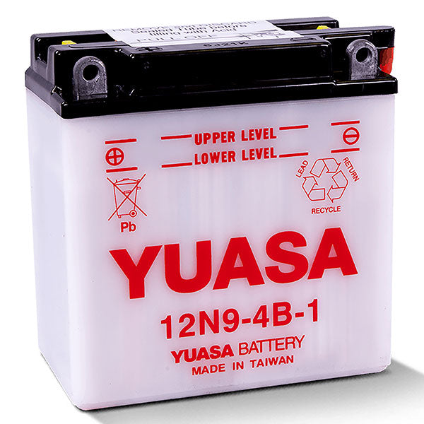 YUASA CONVENTIONAL BATTERY 12N9-4B-1 YUAM2290B