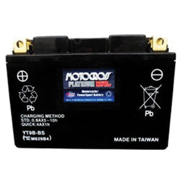 MOTOCROSS AGM BATTERY YT9B-BS MOSM629B4
