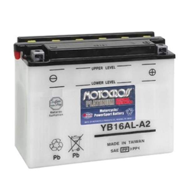 MOTOCROSS YUMICRON BATTERY YB16AL-A2 MOTM22162