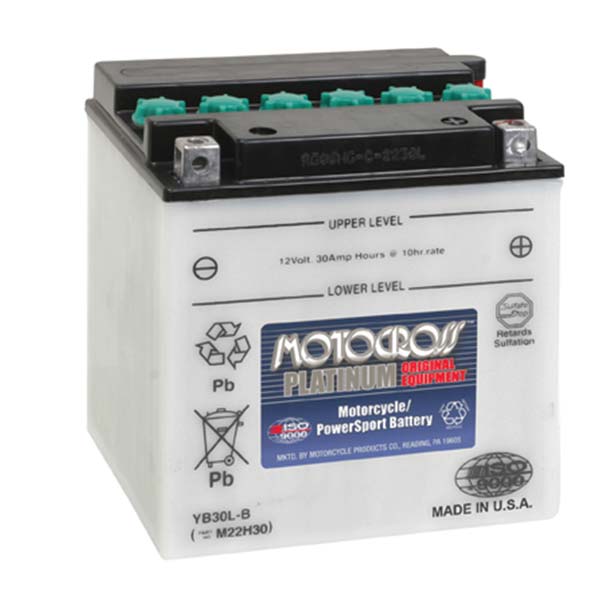 MOTOCROSS YUMICRON BATTERY YB30L-B MOTM22H30