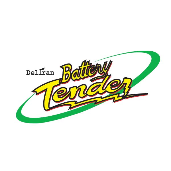 DELTRAN BATTERY TENDER WINDOW STICKER SOLD HERE STICKE