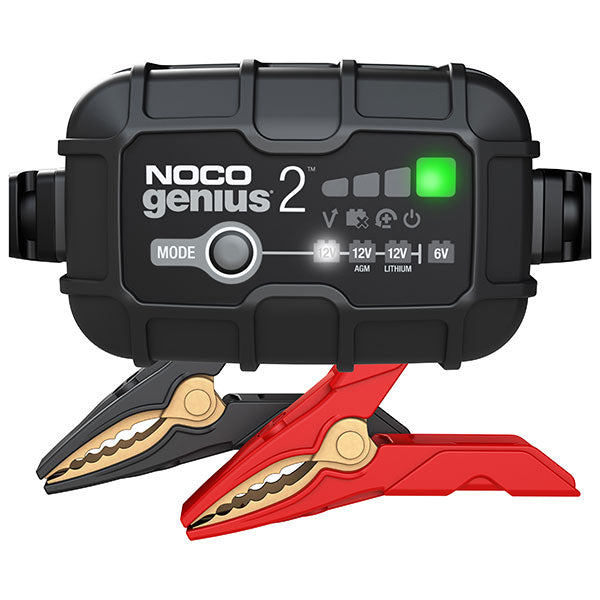 NOCO GENIUS 2 BATTERY CHARGER & MAINTAINER 2A GENIUS2