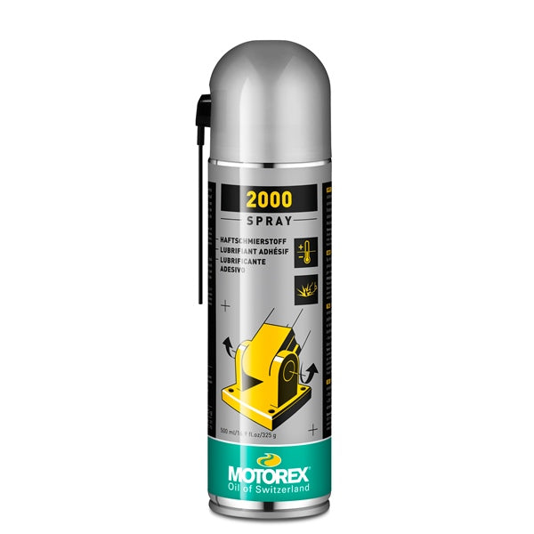 MOTOREX ADHESIVE LUBRICANT SPRAY 2000 500ML 302272
