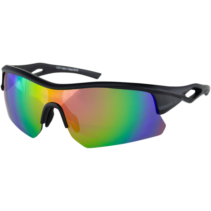 BOBSTER DASH SUNGLASS MATTE BLACK SMOKED PINK REVO MIRROR LENS BDAS001