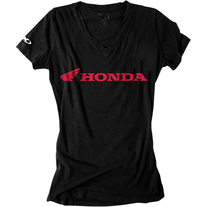 FACTORY EFFEX APPAREL TEE HONDA WMN BLACK MD 16-88342