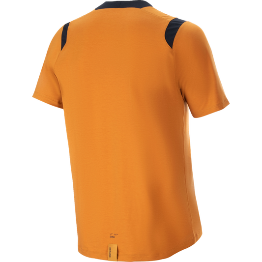 ALPINESTARS A-DURA DRI WOOL SS JERSEY - XL - DARK GOLD 1764224-504-XL