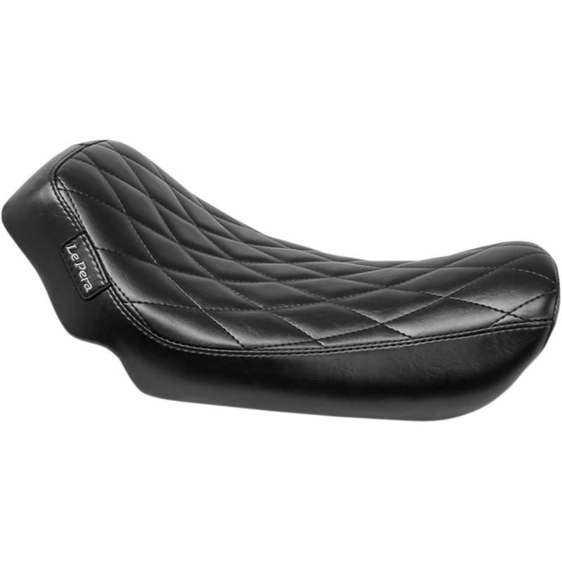 LE PERA STREAKER SOLO SEAT-DIAMOND-BLACK-DYNA '06+ LK-351DM