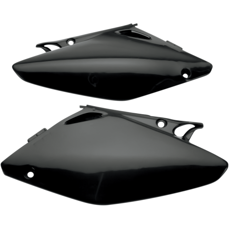 UFO CRF450R 02-04 SIDE PANELS BLACK HO03694-001