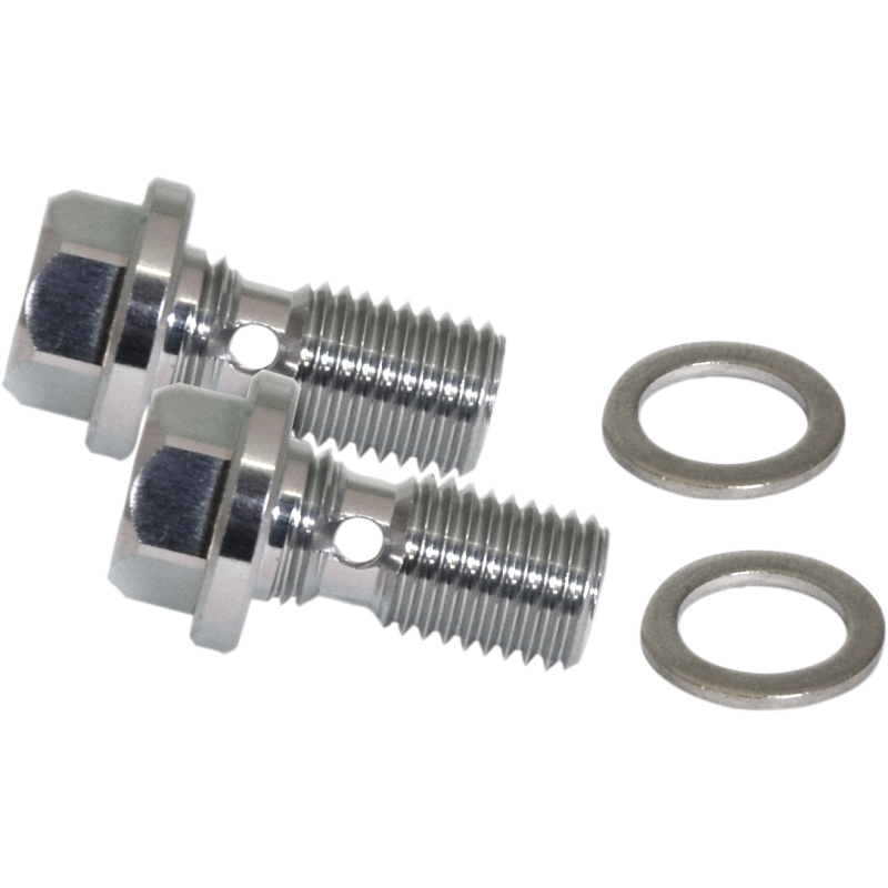 KOSO NORTH AMERICA BANJO BOLT KIT (2 PCS) 2V HEAD GROM/MONKEY 13-21 MO623100