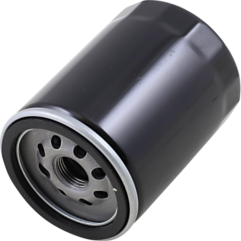 DRAG SPECIALTIES FILTER OIL BLK W/NUT M8 14-0020BKNU