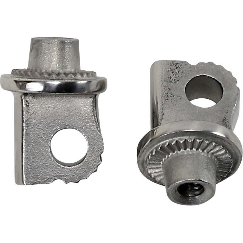 CIRO LLC FOOTREST ADAPERS FOR H-D MALE MOUNT CLEVIS, STAINLESS 60013