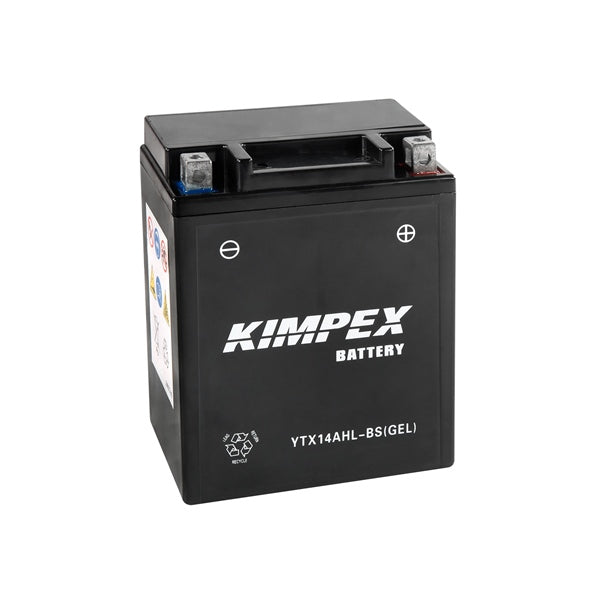 KIMPEX YTX14AHL GEL KIMPEX BATTERY HTX14AHL-BS(GEL