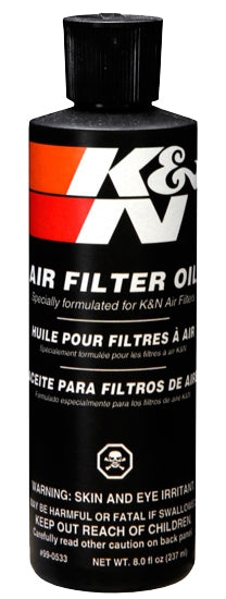 KN AIR FILTER OIL 8 OZ 99-0533