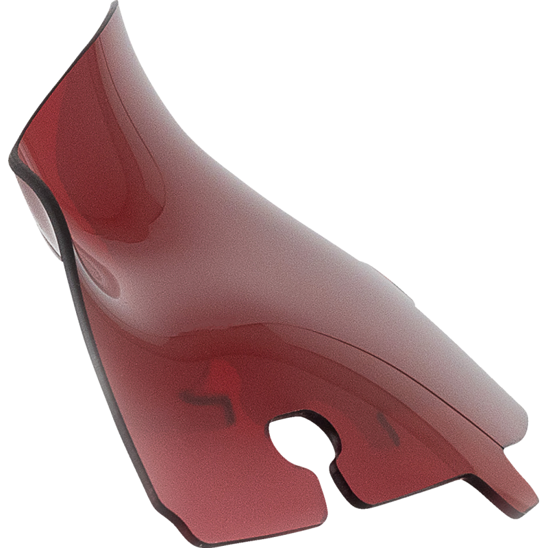 KLOCK WERKS WINDSHIELD FLARE FLH 4" SPORT RED KWW-01-0677